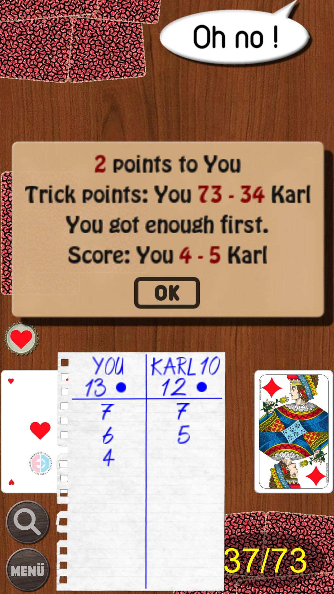 Schnapsen with Karl screenshot